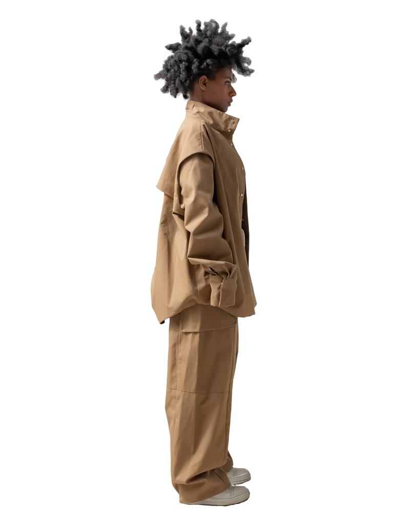 Unisex Mockneck Oxford